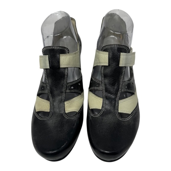 Fidji leather Velcro Strap Heels EU 40 US 9 - Picture 13 of 13